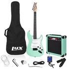 Lyxpro 36 Electric Guitar & Accessories And Bag, Green New. Price: $159.99.