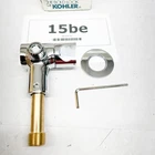 Kohler K-98354-CP Exhale Supply Elbow With Bracket Shower Arm Polished Chrome Open. Price: $119.01.