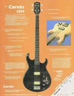 Vtg 70S Carvin LB50 Bass Guitar Magazine Print Ad Maple Body & Neck Pinup Page. Price: $7.99.