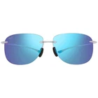 Maui Jim Hikina Crystal Matte Frame / Blue Hawaii Polarized Lenses B445-05CM New. Price: $129.95.