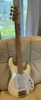 Near Mint Ernie Ball Music Man 2008 Stingray 5H Usa Made, (off-white) Used. Price: $1800.00.
