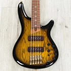 Ibanez SR4505 Prestige 5-STRING Bass, Roasted Maple, Desert Sunset Burst New. Price: $2799.99.