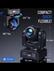 Yiflamefly 30W Led Beam Gobo Moving Head Lights Rgbw Spot Dmx Stage New. Price: $129.19.