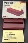 3M Post-it Pop-up Note Dispenser C-350 With Pad Of R-350 (100 Sheets) Burgundy New. Price: $19.99.