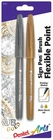 Pentel Arts Sign Touch, Fude Brush Tip, Count (pack Of 1), Gold/silver New. Price: $9.10.
