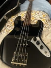 Fender Japan Made 4 String Bass Guitar - Black Used. Price: $775.00.