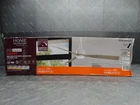 Home Decorators Ryland 52" Smart Indoor/outdoor Matte White Ceiling Fan W/remote Open. Price: $99.99.