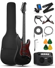 Tostar Electric Guitar Kit With Amp Sss Pickup Beginner .... Price: $197.77.