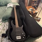 Dean Edge 4-STRING Electric Bass Guitar Black Maple Neck W/ Gig Bag & Strap Used. Price: $199.99.