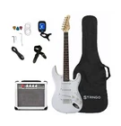 White Electric Guitar Beginner Kit Full Size 39 Inch Set Includes Tremolo Gui... New. Price: $175.00.