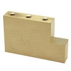 Floyd Rose Original FROFTBL42 Fat Brass L-shaped Tremolo Upgrade Block, 42MM New. Price: $41.97.