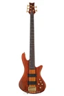Schecter Stiletto Studio 5 Bass Guitar - Honey Satin New. Price: $1249.00.