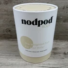 Nodpod Body 6.5LB Compact Weighted Blanket Perfect For Relaxation Lounging Bone New. Price: $59.99.
