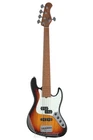 Sadowsky Metroexpress 21-FRET Hybrid Pj 5-STRING Bass Tobacco Sunburst New. Price: $1160.00.