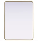 Elegant Lighting MR8A3040 Remy 30"W X 40"H Rectangular Flat - Brass Open. Price: $166.50.