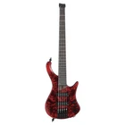 Ibanez Ehb Ergonomic Headless Bass 5-STRING Guitar (stained Wine Red Gloss) Open. Price: $1439.99.