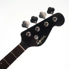 Squier Paranormal Rascal Bass Neck Laurel Fretboard Metallic Black Headstock Used. Price: $129.99.