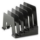 Officemate OIC26002 Incline Mail Sorter, 5 Sections, Black New. Price: $17.45.