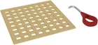 Rohl DC3143ULB Matrix Decorative Drain Cover - Unlacquered Brass New. Price: $347.00.