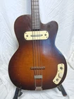 1965 Kay K161 Vintage Electric Bass Guitar Sunburst No Case Usa Used. Price: $1799.99.