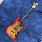 2010 Fender Rarities American Ash Flame Top Jazz Bass Guitar Active Bartolini Used. Price: $1699.99.