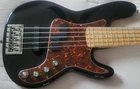 Carvin 5-STRING Electric Bass Guitar Black Used. Price: $1100.00.