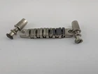 Ibanez Gibraltar 6 String Tom Bridge Posts Studs Satin Chrome Relic Used. Price: $30.00.