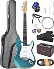 Beginner Electric Guitar 39 Kit With Portable Amplifier, Padded Gig Bag, Digita New. Price: $211.99.