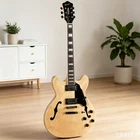 Grote Semi-hollow Nat Electric Guitar, Mahogany Body With P90 ,GT335-01 New. Price: $179.00.