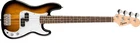 Squier Mini Precision Bass Short-scale 4-S Guitar, Laurel, 2-COLOR Sunburst New. Price: $230.00.
