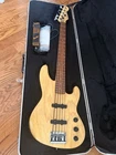 92 Fender American Jazz Bass Plus V 5-STRING Natural W/ Hard Case & Strap Used. Price: $1325.00.