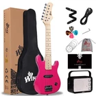 Winzz EGM100 30 Inches Real Kids Electric Guitar With Beginner Kit, Right Han... New. Price: $96.49.