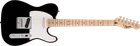Fender Squier Sonic Telecaster Maple Fingerboard, White Pickguard, Black New. Price: $249.99.