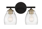 Minka Lavery 2432 Winsley Light 14"W Vantage Bathroom Vanity - Coal / Stained Open. Price: $47.59.