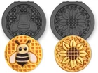 Dash Multimaker Mini System Two 4 Nonstick Removable Sunflower & Bee New. Price: $15.35.