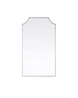 Elegant Kitchen & Bath MR3B2442SIL X In. Notched Metal Mirror Silver Open. Price: $66.98.
