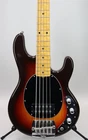 Used 2011 Ernie Ball Music Man Classic Stingray 5 Chocolate Burst. Price: $2750.00.
