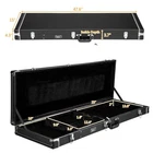 Glarry Cases Hard-shell Wood For Electric Bass Guitars With Lockable Keys New. Price: $84.99.