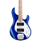 Sterling By Music Man Stingray RAY5HH Maple Fingerboard 5-STRING Bass Cobra Blue New. Price: $519.39.