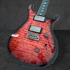 2023 Prs Custom 24 Wood Library 10-TOP, Quilt Blood Orange Smokeburst Used. Price: $3599.00.