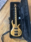 Schecter RIOT5 Session String Electric Bass Guitar Satin Aged Natural Used. Price: $750.00.