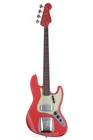 Fender Custom Shop '63 Jazz Bass Journeyman Relic - Aged Fiesta Red New. Price: $4650.00.