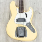 Fender Limited Edition Laura Lee Jazz Bass, Rosewood Fingerboard, Vintage White New. Price: $1499.99.