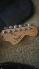 2004 Squier Affinity Stratocaster Sunburst Electric Guitar With Gig Bag Used. Price: $140.00.