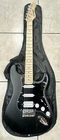 Ktone Black Solid Body 6-STRING Electric Guitar Maple Neck/fretboard 22F Gig Bag New. Price: $110.00.