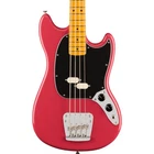 Fender American Professional Classic Mustang Bass 4S, Maple Fb, Faded Dakota Red New. Price: $1599.99.