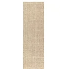 Jonathan Hiro Hand Woven Chunky Jute Ivory 2 Ft. X 10 Runner Rug New. Price: $59.39.