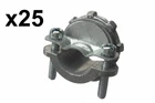 25 Halex 1 In. Non-metallic Clamp Connector Open. Price: $25.41.
