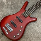 Warwick Rockbass Corvette Basic 5ST Used Alder Body Burgundy Red Transparent. Price: $589.99.