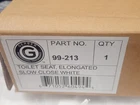Gerber G0099213 Elongated Closed-front Toilet Seat With Soft And Quick Rel Open. Price: $49.99.